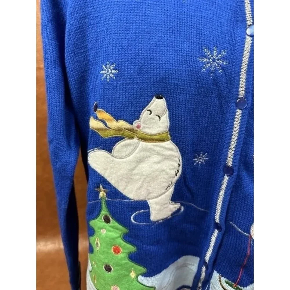 Women's Christmas Sweater Size M - Picture 4 of 7